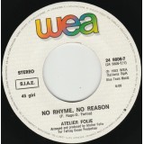 Atelier Folie - No Rhyme No Reason 12" Atelier Folie - No Rhyme No Reason 12"