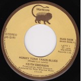 Keith Emerson - Honky Tonk Train Blues 7"