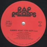 MC´s Of Rap - Gimmie What You Got 12" MC´s Of Rap - Gimmie What You Got 12"