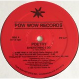 Poetry - Everything I Do 12" Poetry - Everything I Do 12"