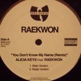Raekwon & Alicia Keys - You Don´t Know My Name Remix 12" Raekwon & Alicia Keys - You Don´t Know My Name Remix 12"