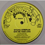 Sylvia Striplin - Give Me Your Love 12"