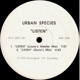 Urban Species - Listen 12"