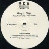 Mary J. Blige - No More Drama Remix 12" Mary J. Blige - No More Drama Remix 12"